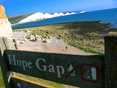 The Seven Sisters from Hope Gap