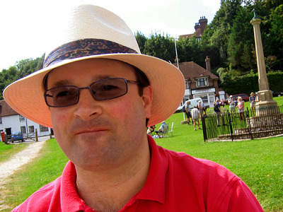 Christopher at the Tiger Inn, East Dean village, East Sussex