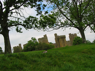 Bodiam Castle, Bodiam, East Sussex, England, Britain, UK
