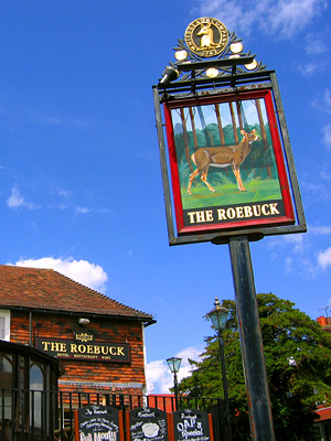 The Roebuck pub, Harrietsham
