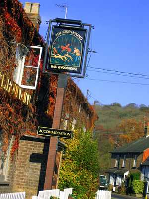 The Greyhound pub, Aldbury