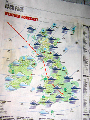 British Isles weather forecast
