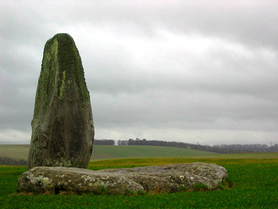 Standing stone at Stonehenge