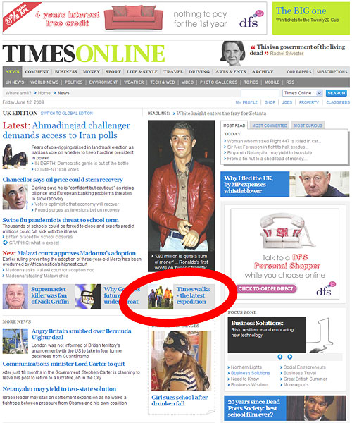 times-online-front-page-2009-06-12