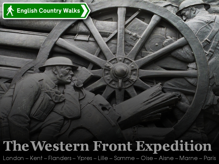 The Western Front Expedition | London to Paris on foot, Autumn 2014